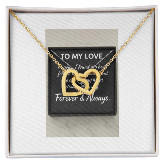 To my Love - Forever & Always Necklace Romantic Gift for Partner