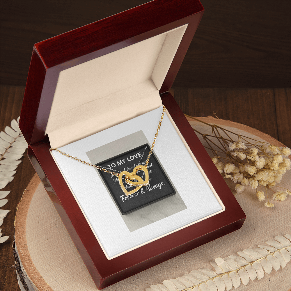 To my Love - Forever & Always Necklace Romantic Gift for Partner